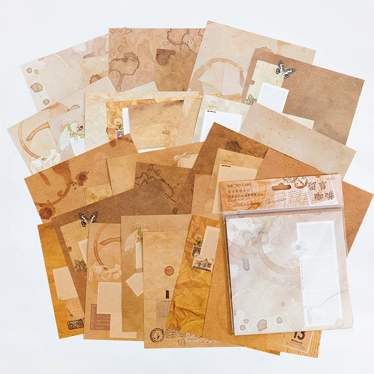 30 Sheets Vintage Material Paper