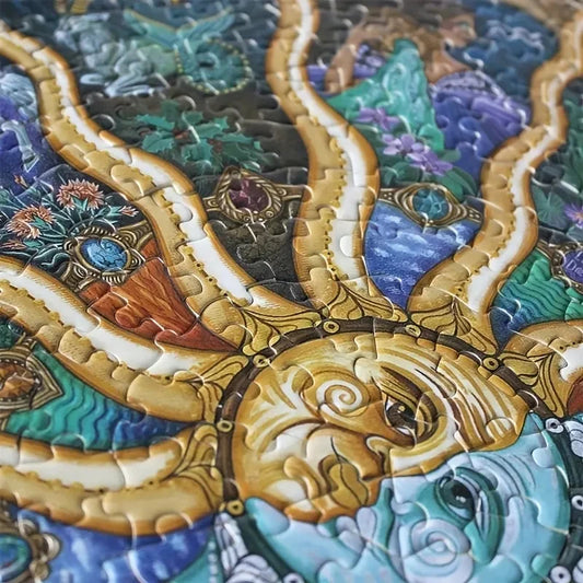 12 Constellations 1000pc Round Jigsaw Puzzle