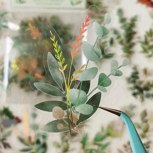 40pcs Roaming Dreams Vintage Floral Scrapbooking Stickers