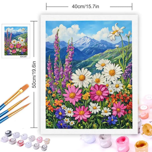 Oil Painting Landscape Paint By Numbers Kit