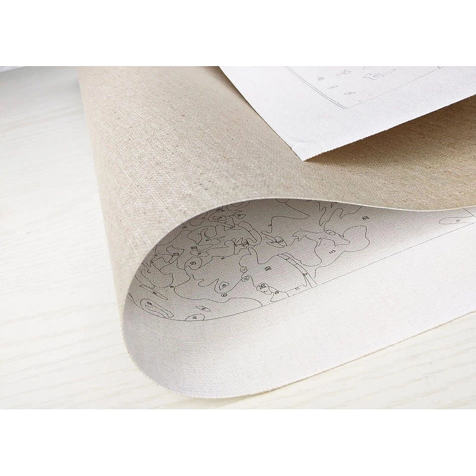 Windowsill Landscape Paint By Numbers Kit