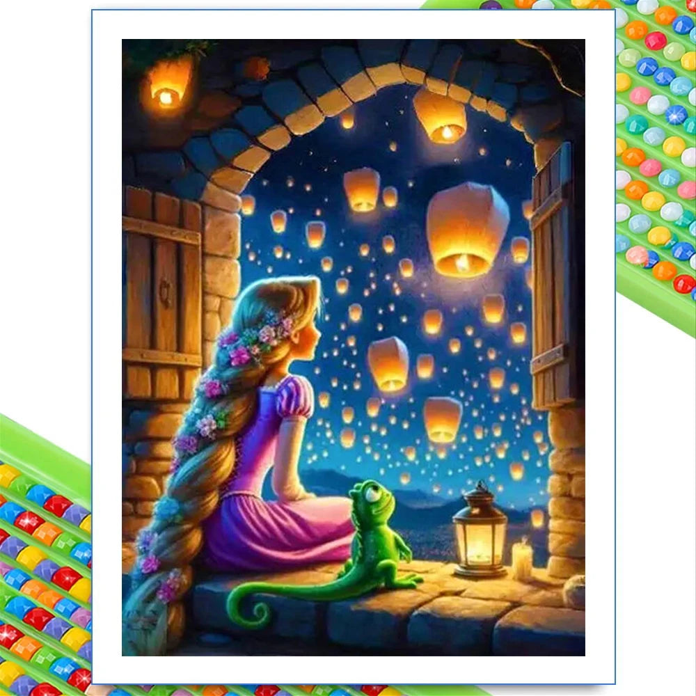 Disney Princess Rapunzel Diamond Painting Kit