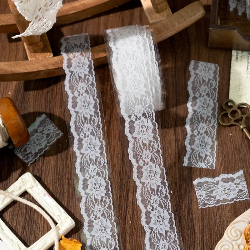 6 Rolls Floral Lace Pattern Scrapbooking Washi Tape