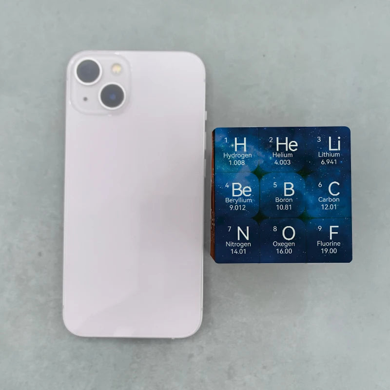 3x3 Magic Speed Periodic Table Brain Teaser Puzzle Cube