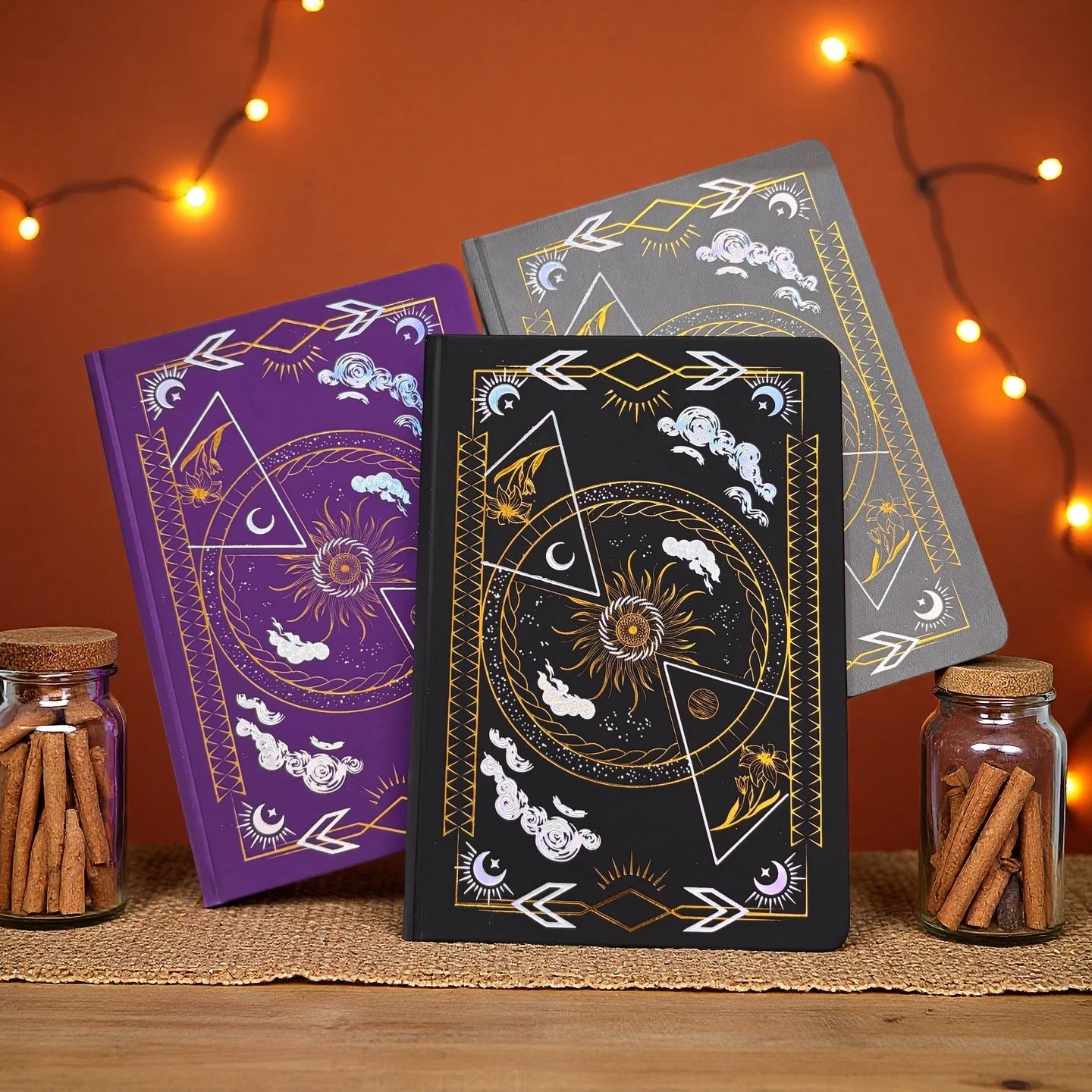 A5 Astronomy Dot Grid Bullet Journals