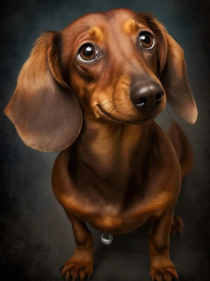 Dachshund Diamond Painting Kits