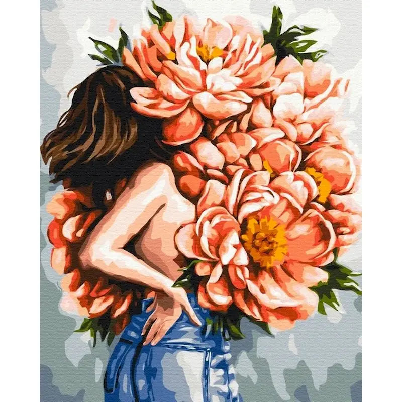 Women & Flowers Paint By Numbers Kits