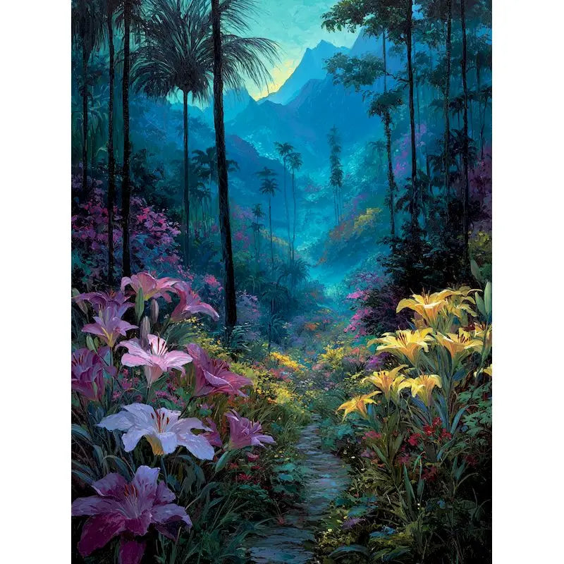 Forest Landscape Paint By Numbers Kits