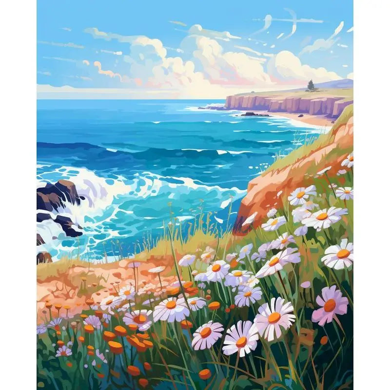 Oil Painting Landscape Paint By Numbers Kits