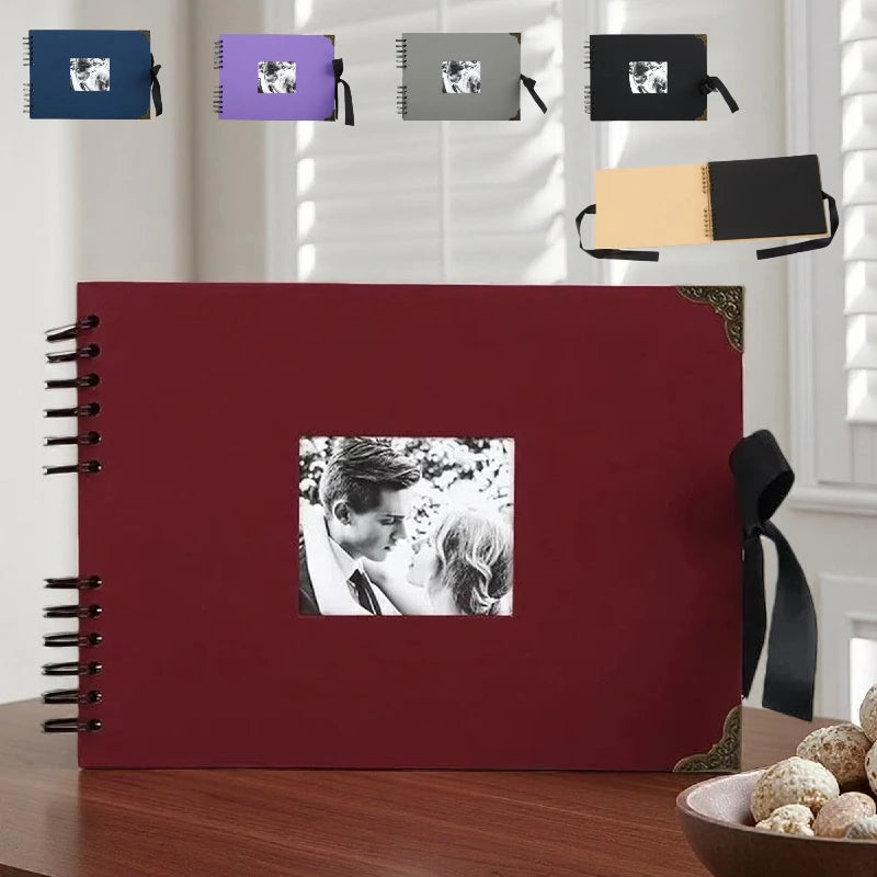 Hardcover Scrapbook Album With Square Window