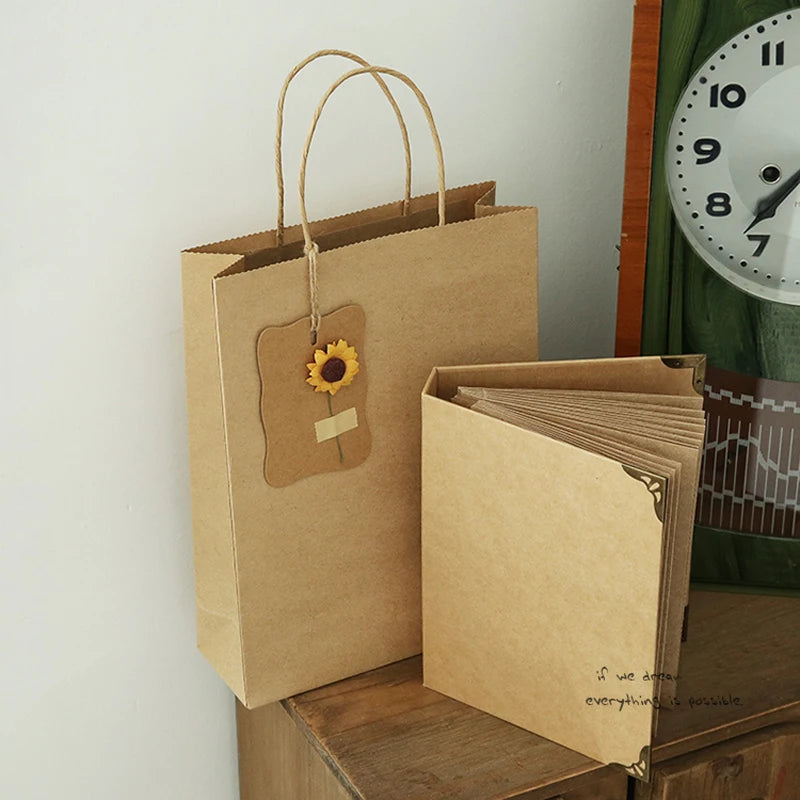 Retro Kraft Paper Loose-leaf Scrapbook Album