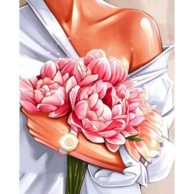 Women & Flowers Paint By Numbers Kits