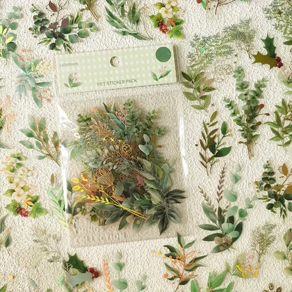 40pcs Roaming Dreams Vintage Floral Scrapbooking Stickers