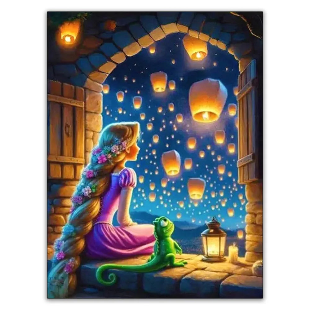 Disney Princess Rapunzel Diamond Painting Kit