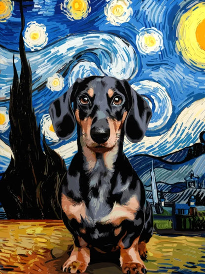 Dachshund Diamond Painting Kits