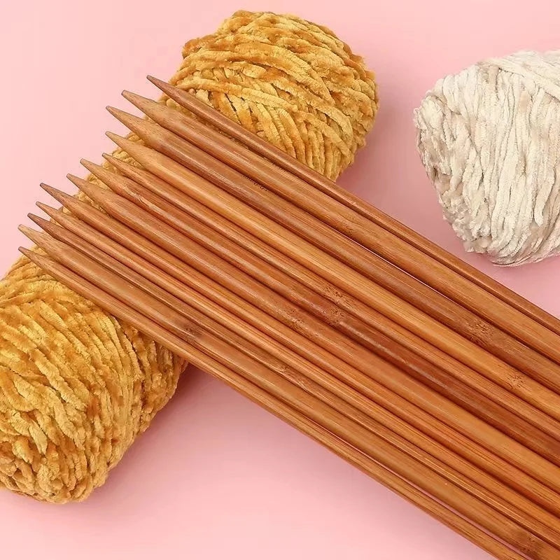 Bamboo Knitting Double Pointed 36cm Needles 4pcs Set