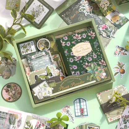Plants Paradise Bullet Journal Scrapbooking Set