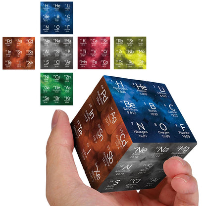 3x3 Magic Speed Periodic Table Brain Teaser Puzzle Cube