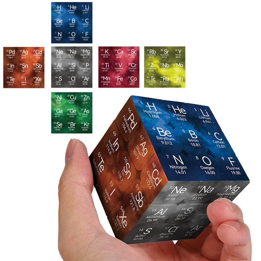 3x3 Magic Speed Periodic Table Brain Teaser Puzzle Cube