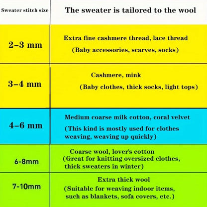 Bamboo Knitting Double Pointed 36cm Needles 4pcs Set