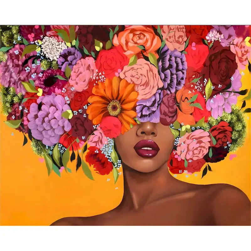 Women & Flowers Paint By Numbers Kits