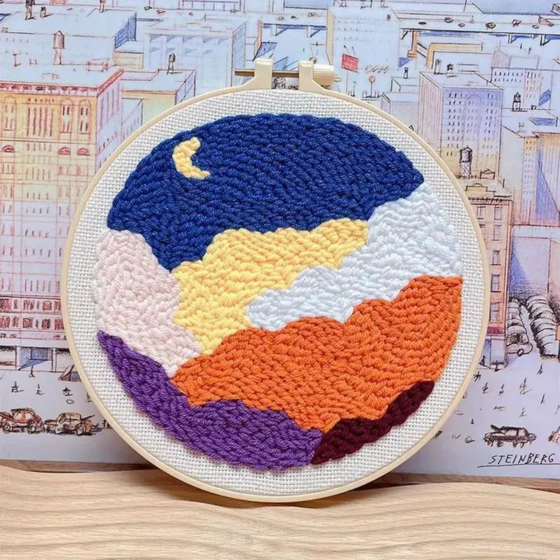 Scenery Punch Needle Embroidery Kits