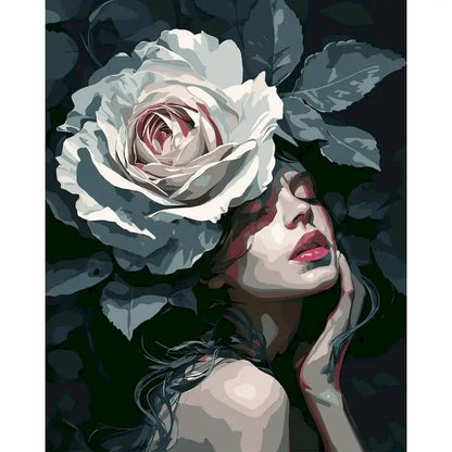 Women & Flowers Paint By Numbers Kits