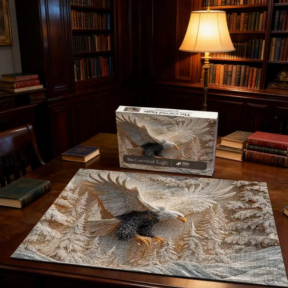 3D Eagle 1000pc Jigsaw Puzzle