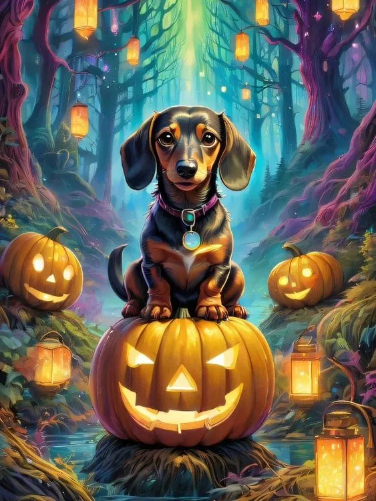 Dachshund Diamond Painting Kits