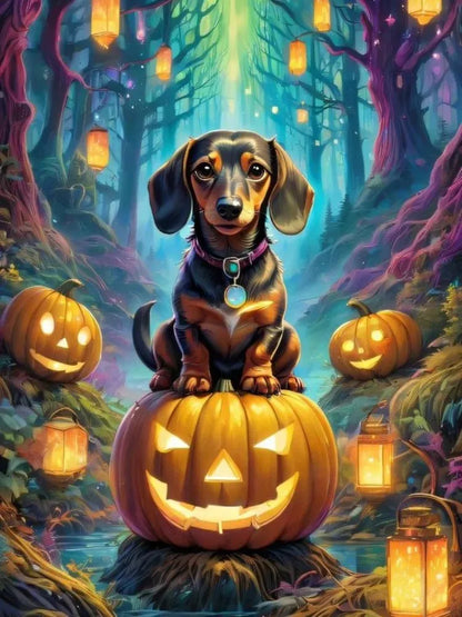 Dachshund Diamond Painting Kits