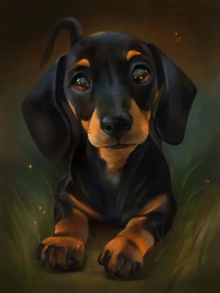 Dachshund Diamond Painting Kits