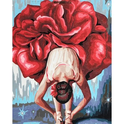 Women & Flowers Paint By Numbers Kits