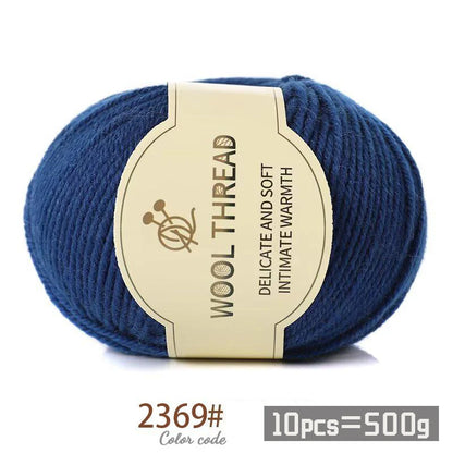 Medium Coarse Combed Alpaca Wool Yarn Balls 10 Pack
