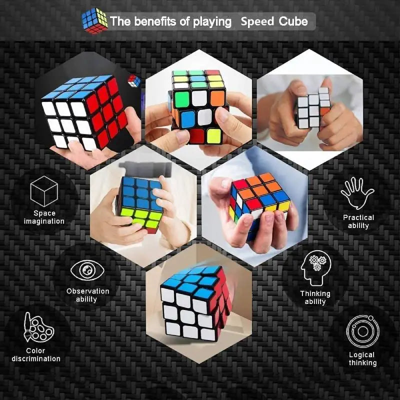 3x3 Magic Speed Brain Teaser Puzzle Cube