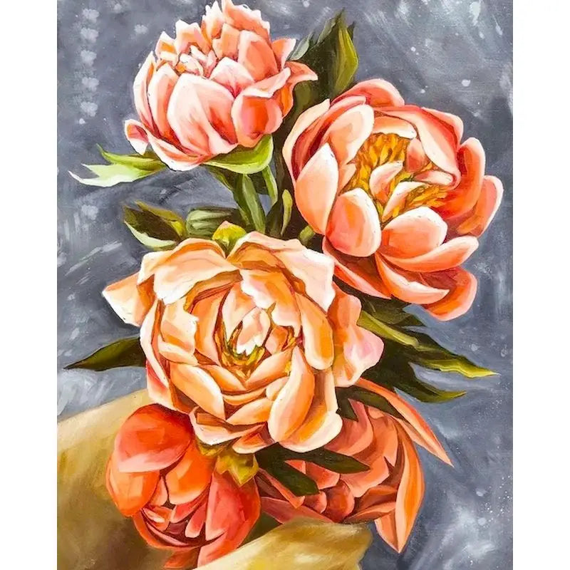 Women & Flowers Paint By Numbers Kits