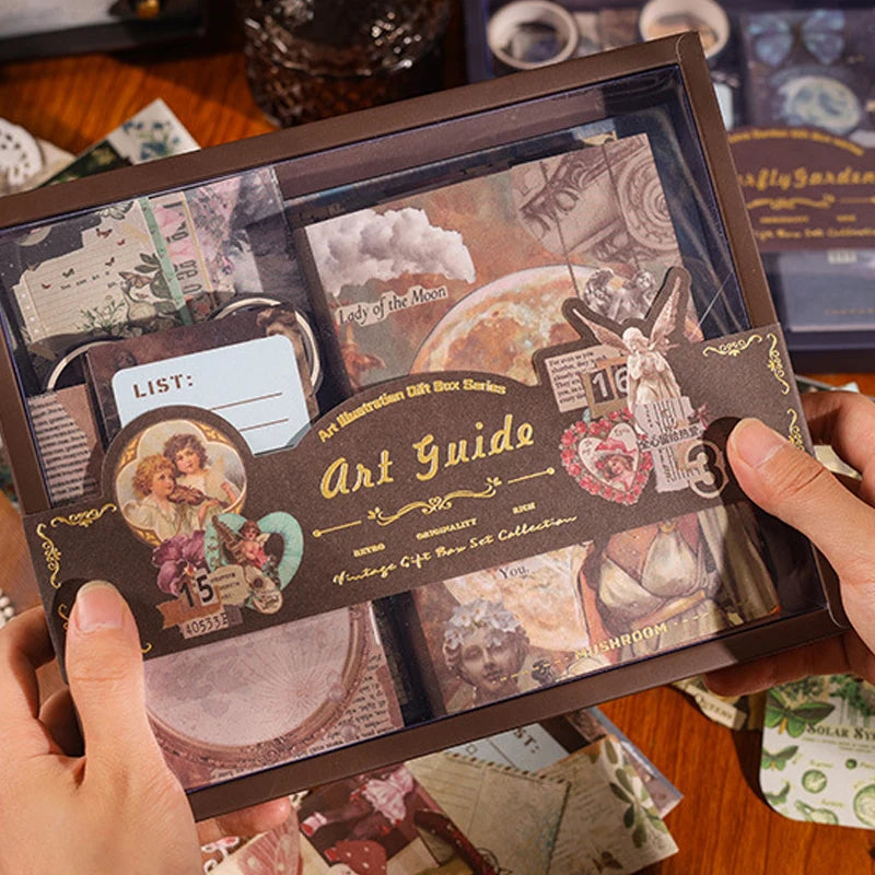 Vintage Bullet Journal Scrapbooking Sets