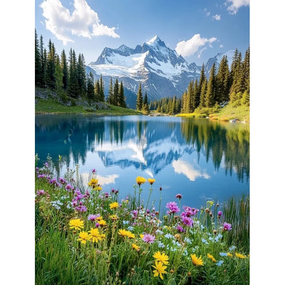 Oil Painting Landscape Paint By Numbers Kits