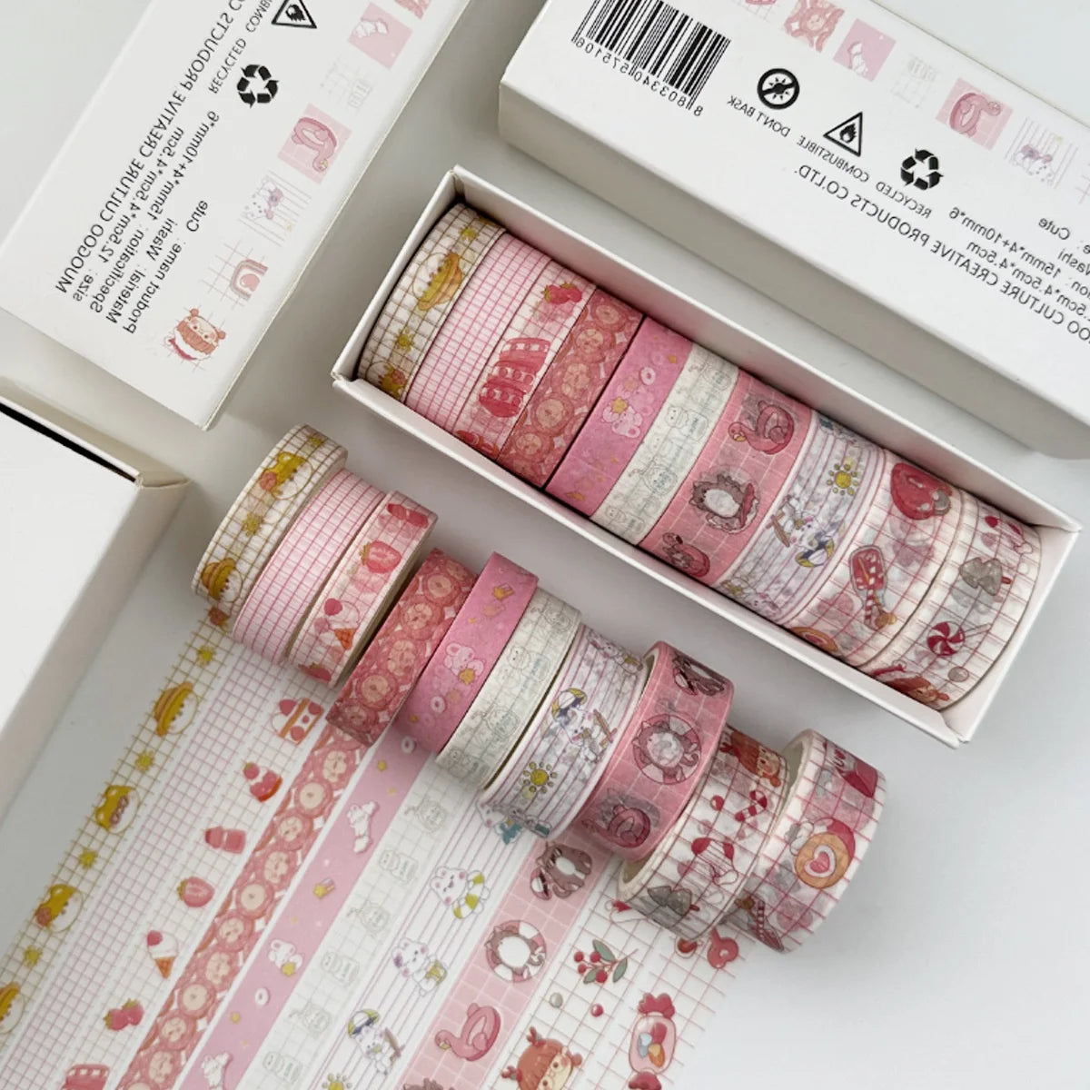 10 Rolls Vintage Scrapbooking Washi Tape