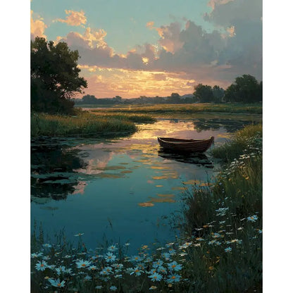 Forest Landscape Paint By Numbers Kits