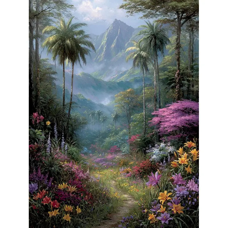 Forest Landscape Paint By Numbers Kits