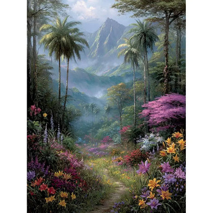 Forest Landscape Paint By Numbers Kits