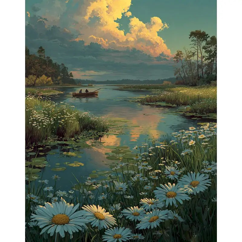 Forest Landscape Paint By Numbers Kits