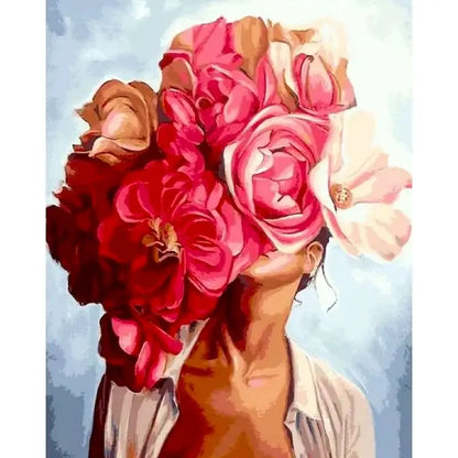 Women & Flowers Paint By Numbers Kits