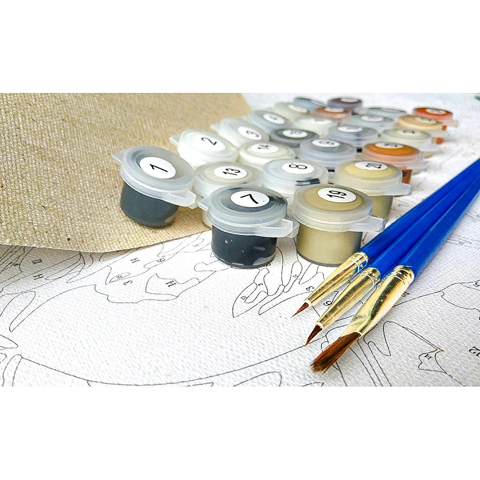 Forest Landscape Paint By Numbers Kits