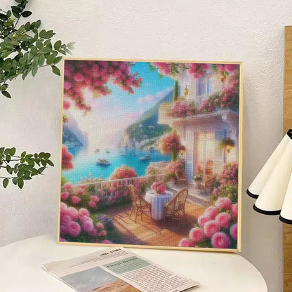 Seascape House Diamond Painting Kit