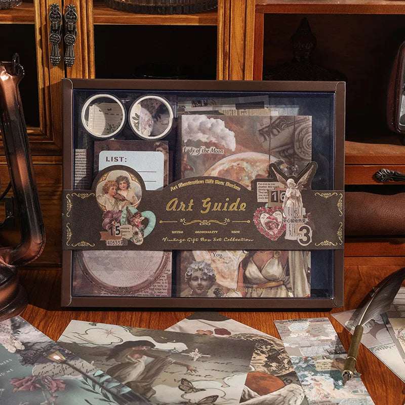 Vintage Bullet Journal Scrapbooking Sets