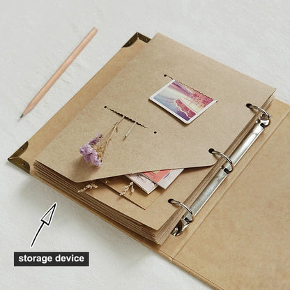 Retro Kraft Paper Loose-leaf Scrapbook Album