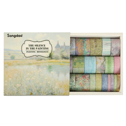 20 Rolls Retro Scrapbooking Washi Tape