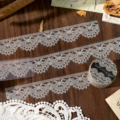 6 Rolls Floral Lace Pattern Scrapbooking Washi Tape