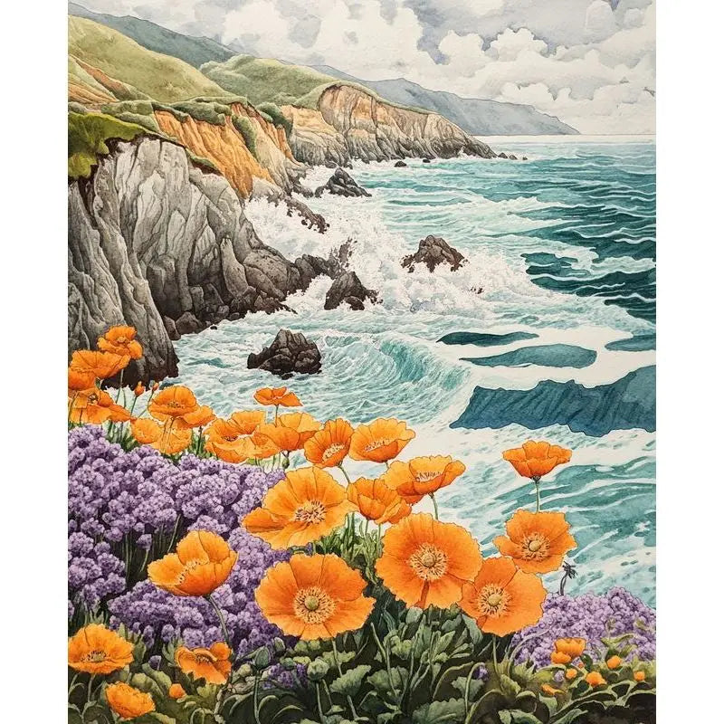 Oil Painting Landscape Paint By Numbers Kits